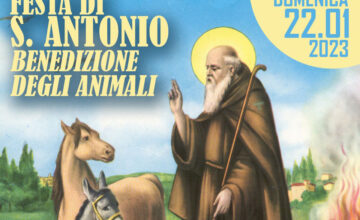 Partecipa alla Festa di Sant’Antonio! Ti aspettiamo domenica 22 gennaio.