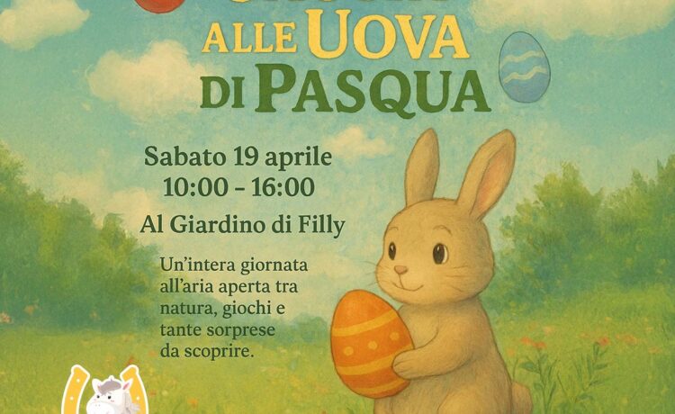 Caccia alle Uova di Pasqua al Giardino di Filly