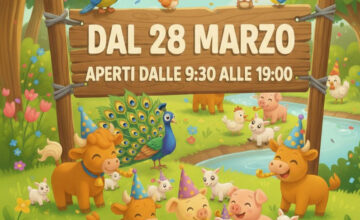 Inizia la primavera raddoppia l’esperienza al Giardino di Filly! Da sabato 28 marzo e per tutti i weekend successivi orario continuato dalle 9:30 alle 19:00